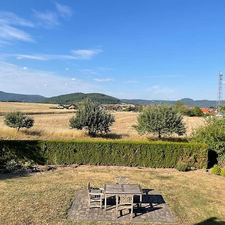 Ferienwohnung Leuchtbergblick Mit Terrasse Und Pkw Stellplatz เอชเวเกอ ภายนอก รูปภาพ